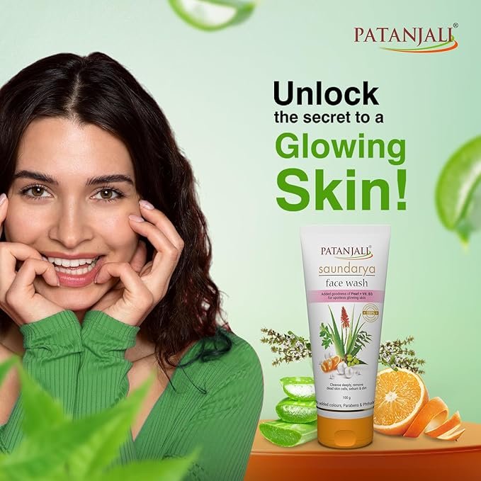 Patanjali Saundarya Face Wash