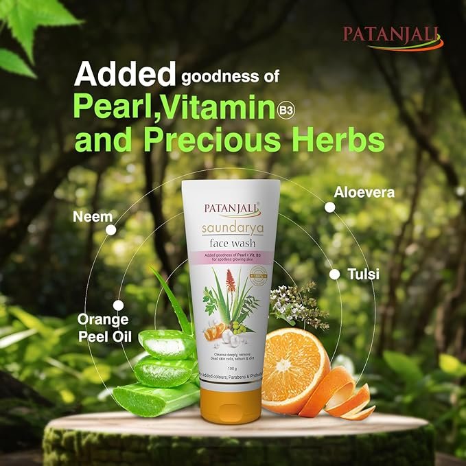 Patanjali Saundarya Face Wash