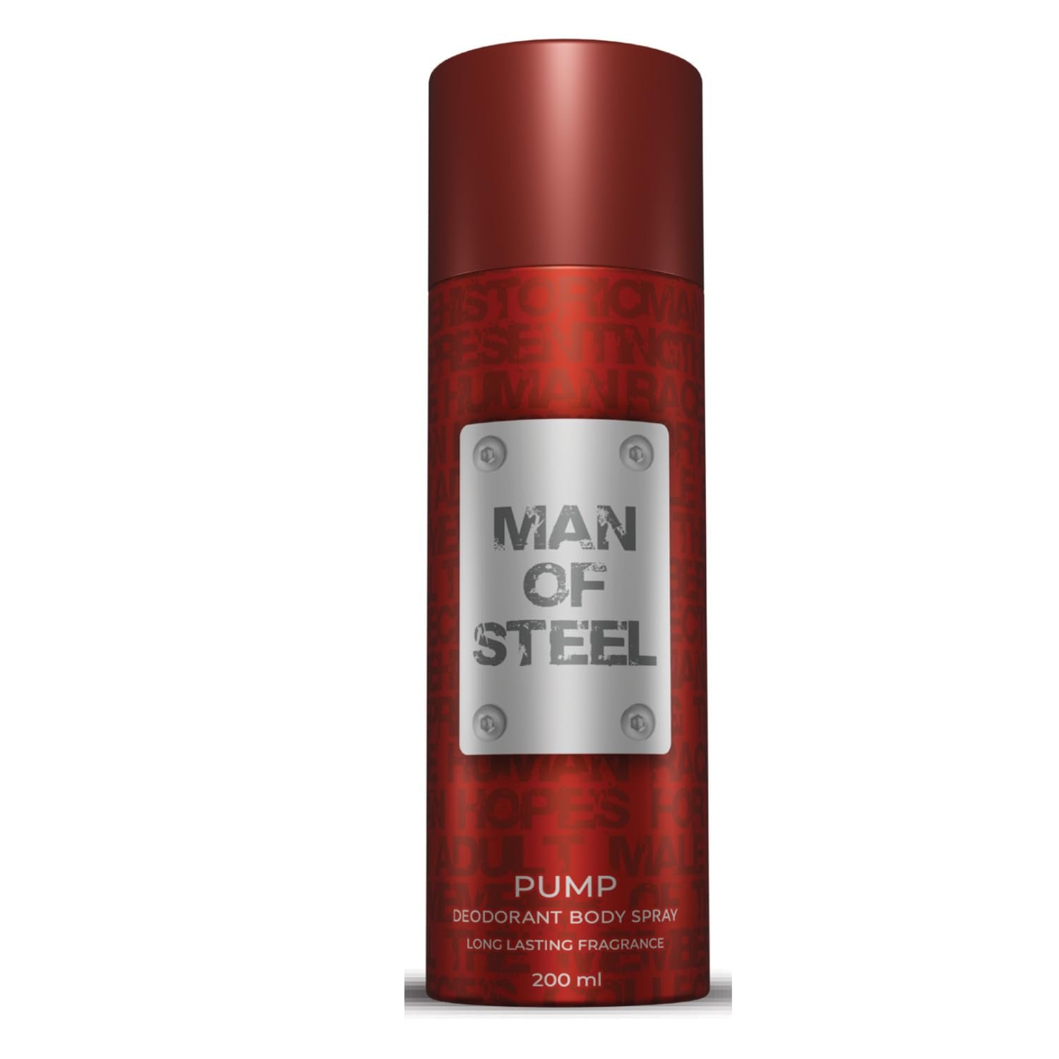 DENVER Man Of Steel Pump Deodorant Body Spray – 200ML
