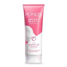 POND’S BRIGHT BEAUTY FACEWASH WITH VITAMIN-B3, 100GM