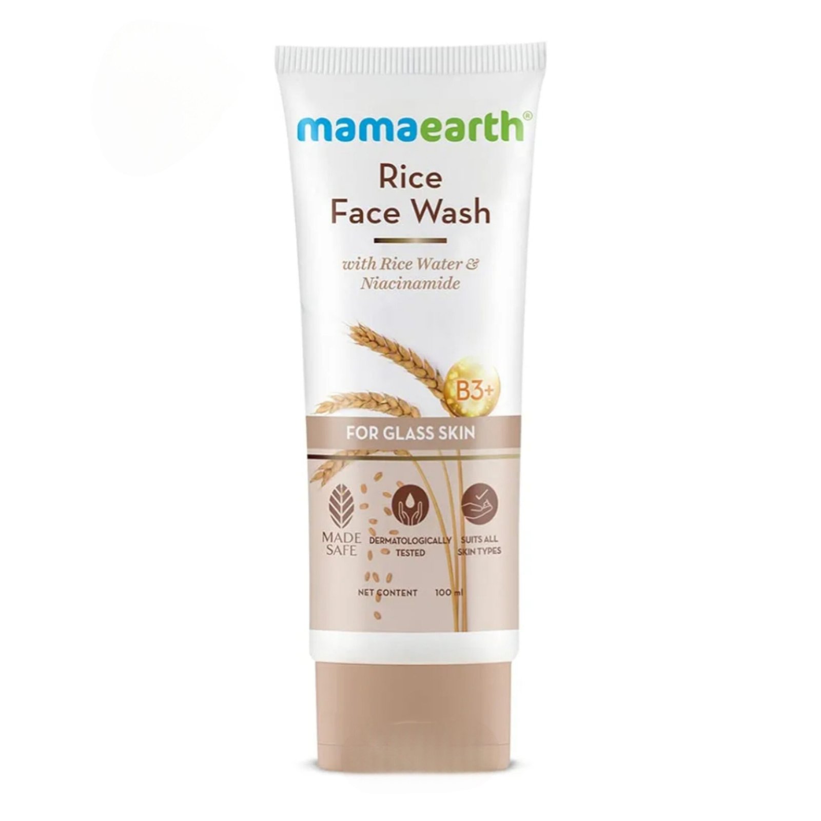 MAMAEARTH-Rice Facewash with Rice water and niacinamide, 100ml