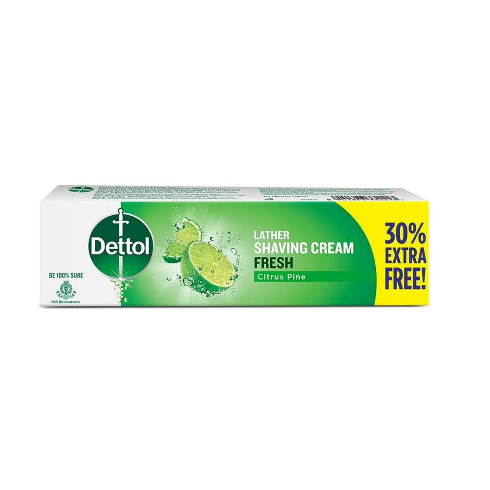 DETTOL LATHER SHAVING CREAM, 60GM