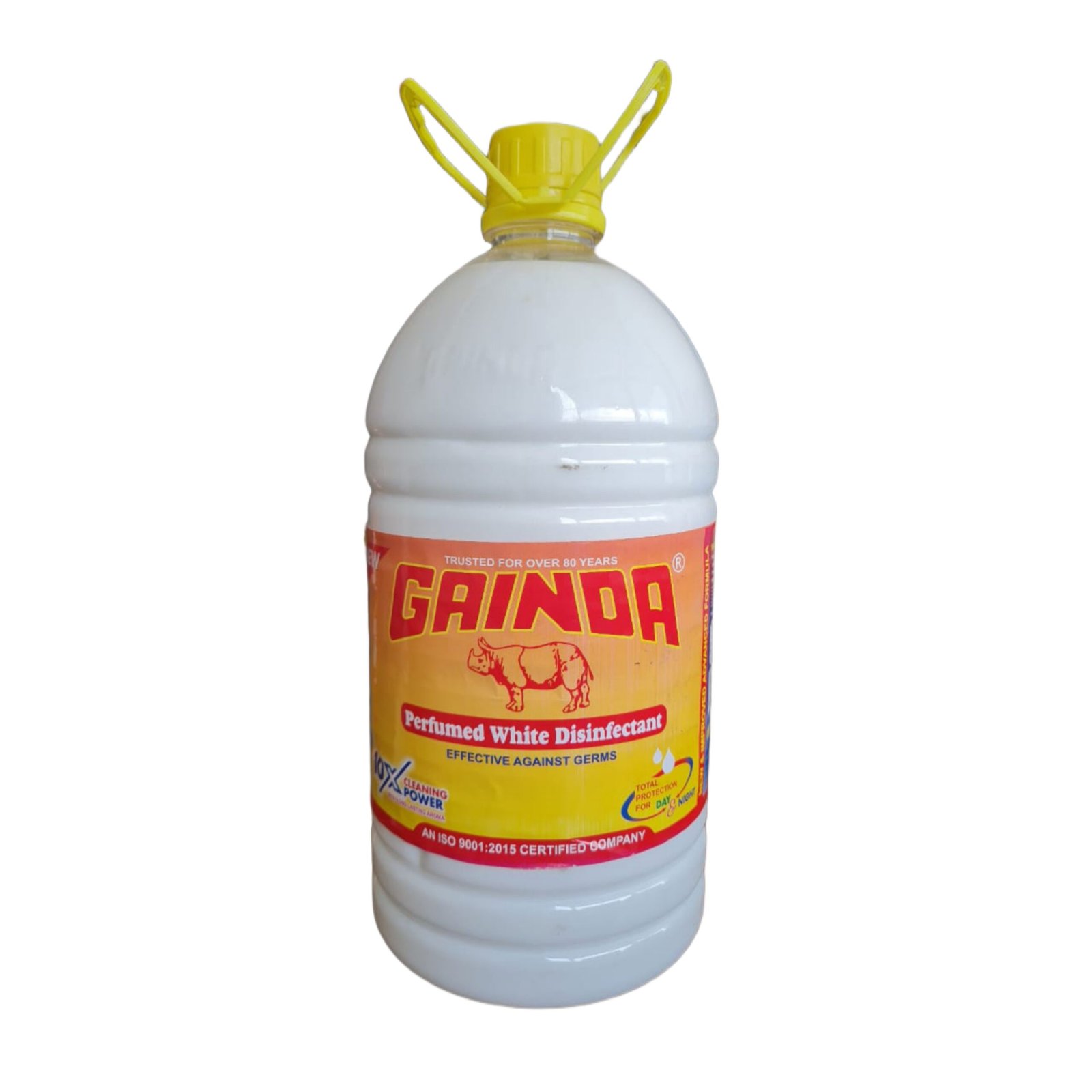 GAINDA PHENYL PERFUMED WHITE DISINFECTANT, 5LTR