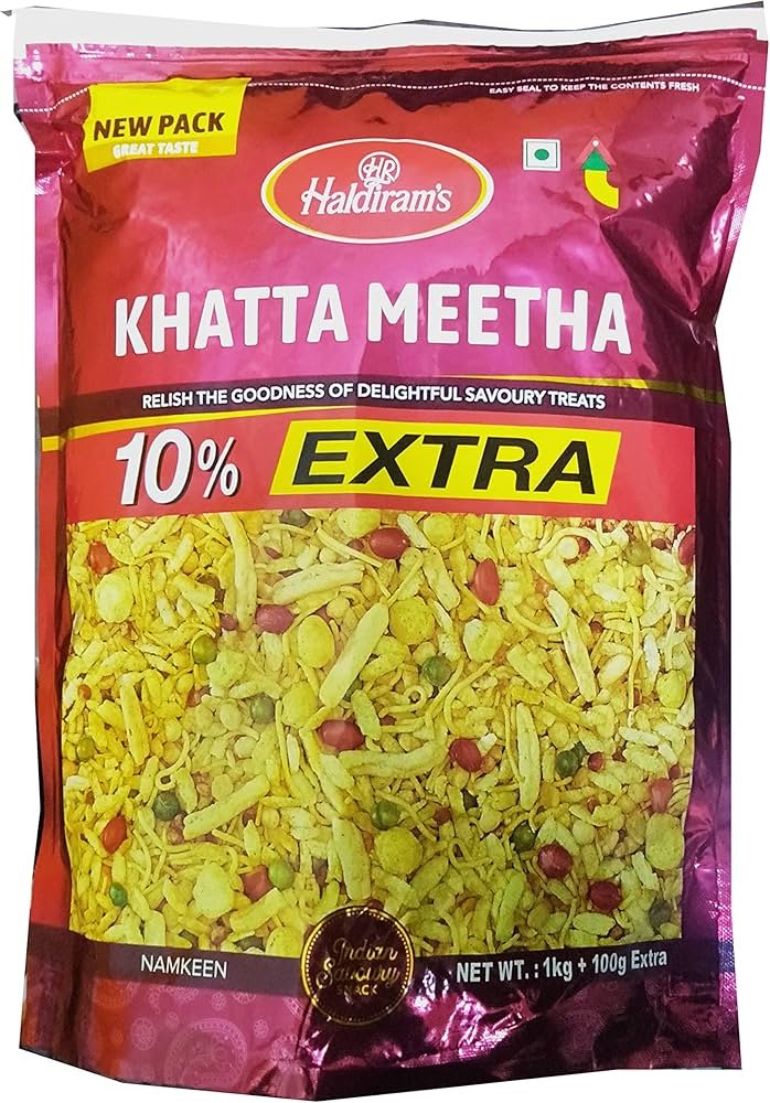 HALDIRAM’S KHATTA MEETHA NAMKEEN, 200GM