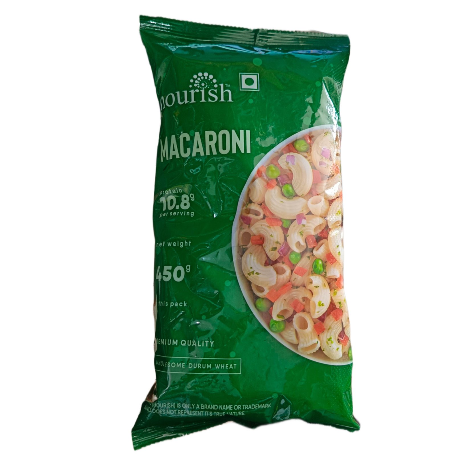 NOURISH-MACRONI WITH 10.8GM PROTEIN, 450GM