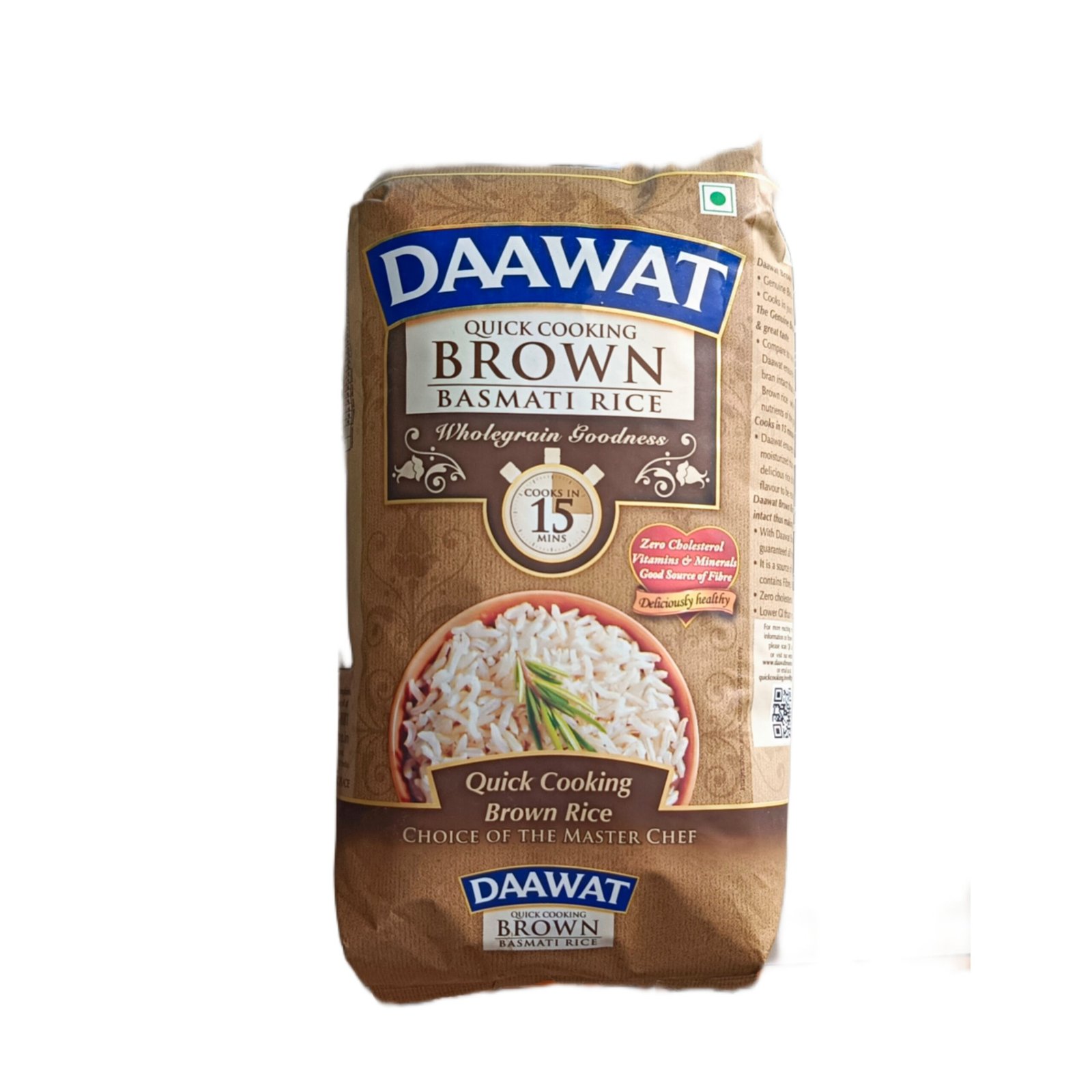 DAWAT-BROWN BASMATI RICE, 1KG