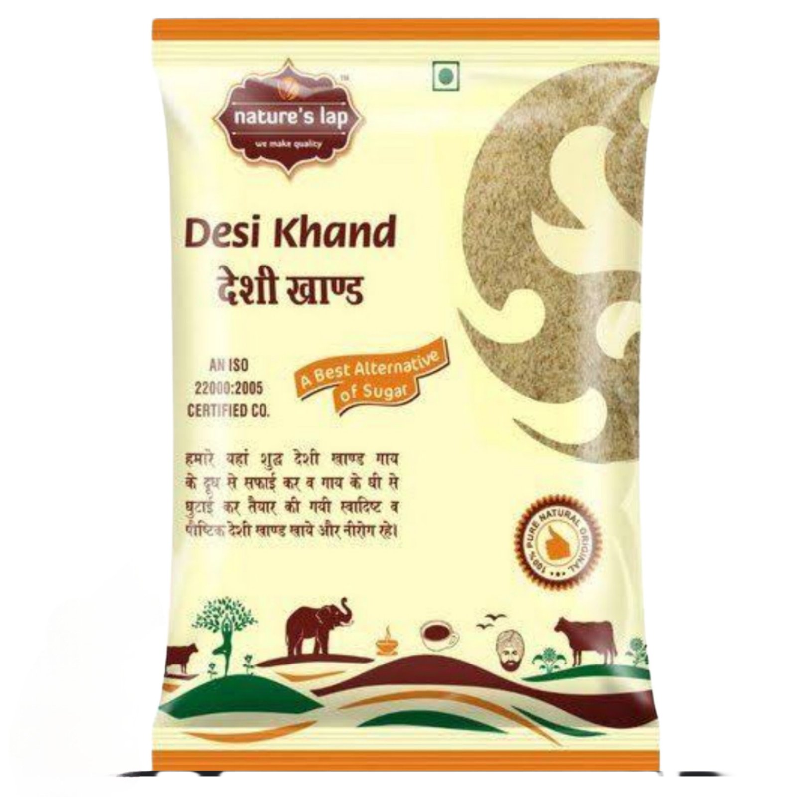 NATURE’S LAP SHUDH DESI KHAND, 1KG