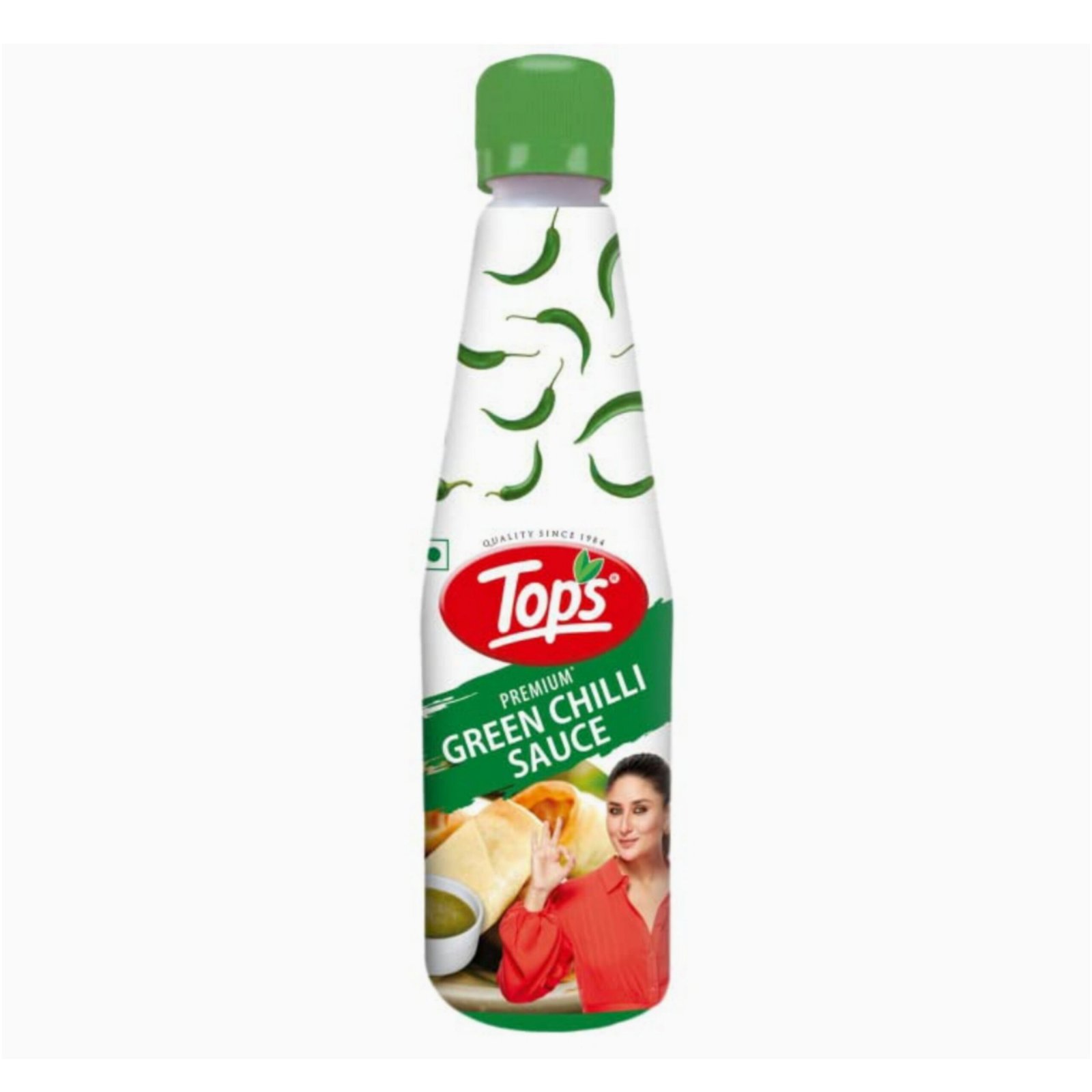 TOPS-GREEN CHILLI SAUCE, 650GM