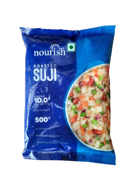 Nourish-Roasted Suji, 500gm