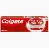 COLGATE-VISIBLE WHITE TOOTHPASTE WITH SPARKLE MINT, 100GM