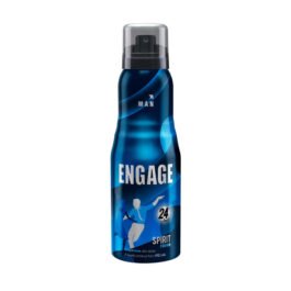Engage Spirit for Him Deodorant for Men – Fresh & Skin Friendly, 165ml Body Spray