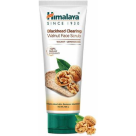 Himalaya-Blackhead Clearing Walnut Face Scrub, 100gm