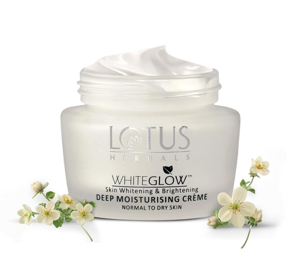 Lotus Herbals WhiteGlow Skin Whitening And Brightening Gel, Face Cream with SPF-25, for all skin types, 60g