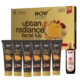 WOW Skin Science Ubtan Radiance Facial Kit for Glowing Skin | Helps Remove Tan and Gives Radiant Skin | 6 Easy Steps | Suitable for All Skin Types | Free Rose Water | Pack of 7