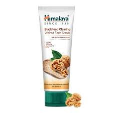 Himalaya-Blackhead Clearing Walnut Face Scrub, 100gm