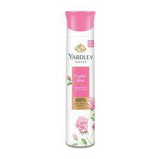 Yardley London English Rose Body Spray, 150ml With Free Compact Perfume,180ml