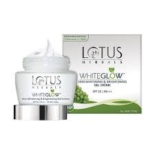 Lotus Herbals White Glow Skin Whiteining and Brighteining Gel Cream SPF25, 60gm