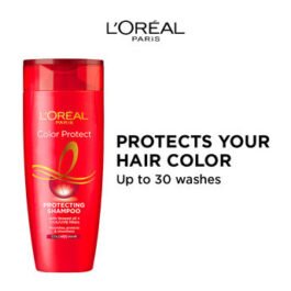 L’Oreal Paris Shampoo, Vibrant & Revived Colour, For Colour-treated Hair, Protects from UVA & UVB, Colour Protect