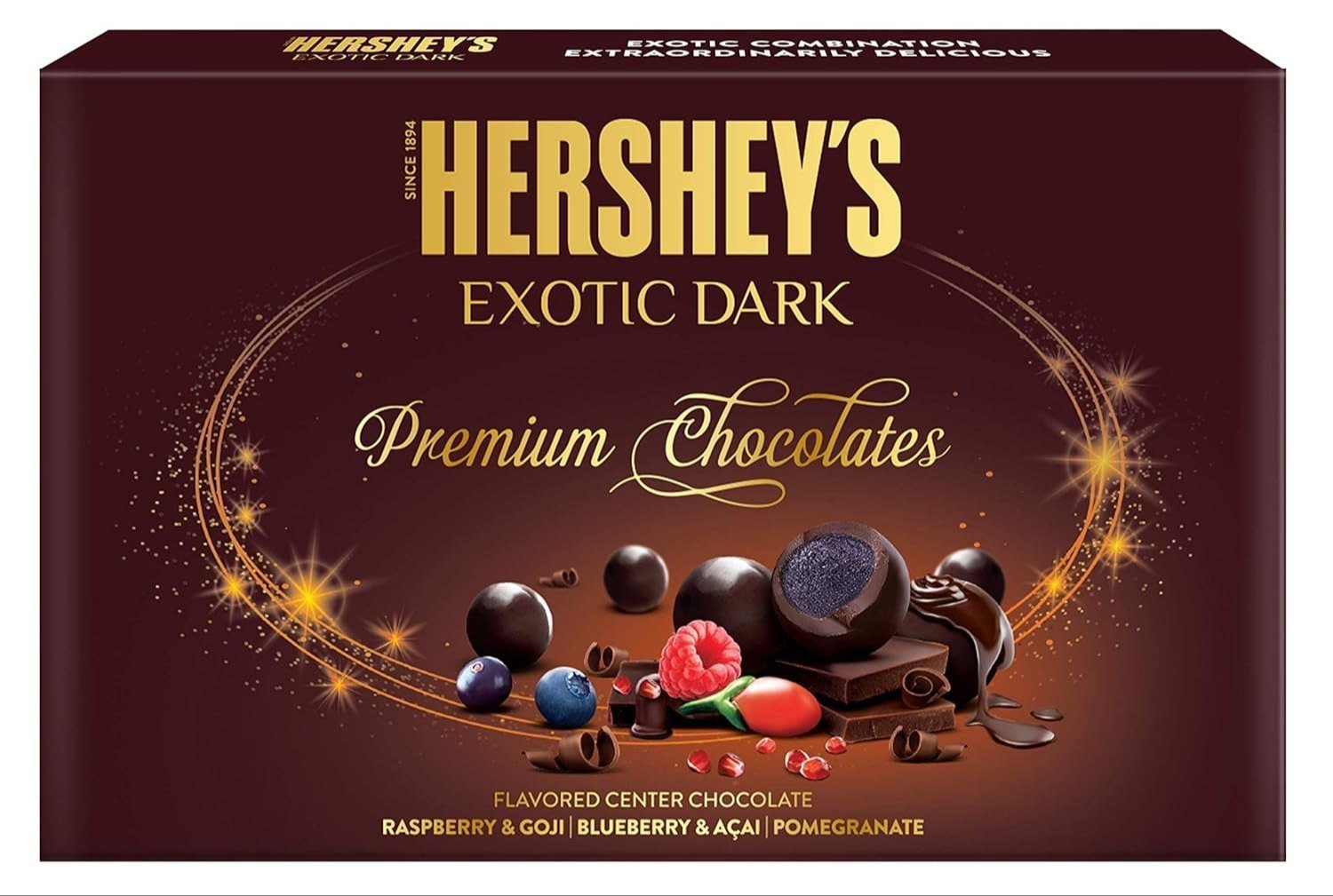 HERSHEY’S EXOTIC DARK , 135 gm