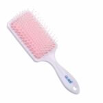 GUBB Tropical Bloom Paddle Hair Brush for Detangle & Straighten Hair - Ultra Soft & Flexible Nylon Bristles Great for Straightening, Smoothing out Curls, Frizz & Flyaways | Cushioned Hair Brush With Pin For All Hair Types - For Women, Men, Wet And Dry Hair
