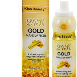 Kiss Beauty 24K Gold Makeup Fixer-2052 Primer – 150 ml