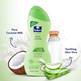 Parachute Advanced All Day Aloe Lotion, 100% Natural Moisturisers, 250ml