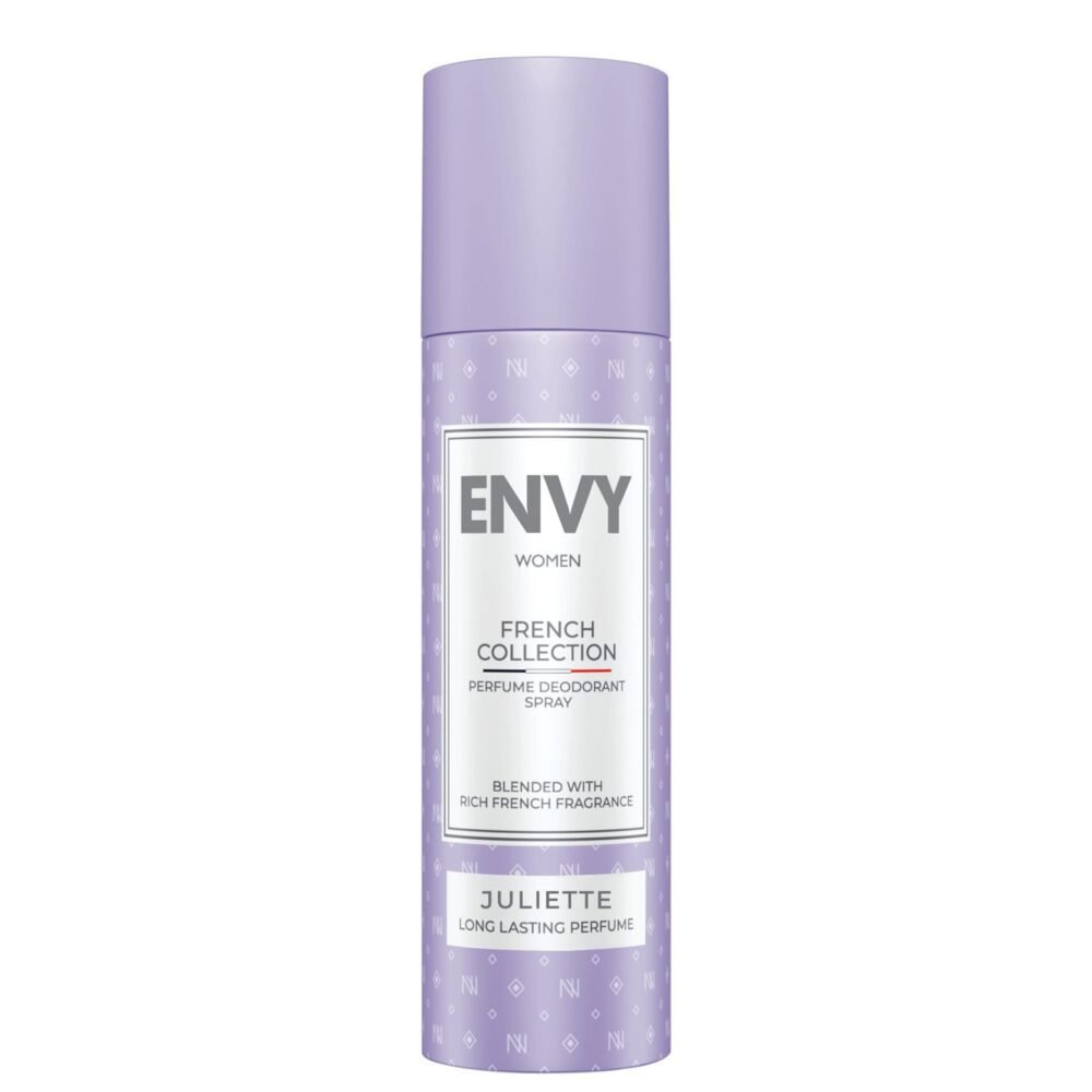 ENVY Juliette French Collection Perfume Deodorant Spray 120ML – Luxury Deo for Women