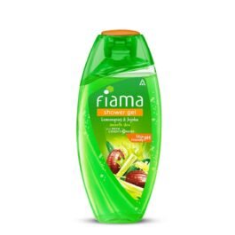 Fiama Body Wash Shower Gel Lemongrass & Jojoba, 250ml, Body Wash for Women and Men with Skin Conditioners for Smooth Skin & Gentle Exfoliation, Suitable for All Skin Types