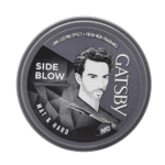 Gatsby Hair Styling Wax - Mat & Hard, For Side Blow Style, Mat Finish, Strong Hold, High Volume, Non Sticky, Easy Wash Off, Anytime Re-Stylable Hair Wax, 75gm