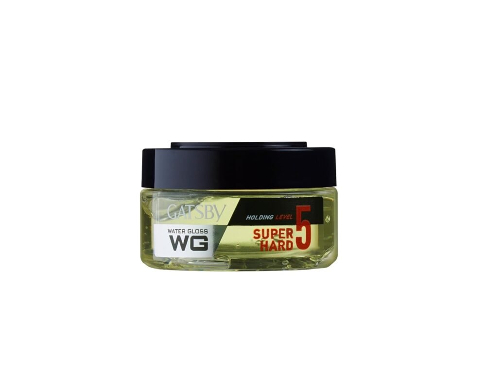 Gatsby Japan Water Gloss - Super Hard, 30g each Hair Styling Gel for Men, Level 5