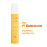 Glow+ Dewy Lightweight Sunscreen Gel SPF 50+ PA++++ with Papaya & Vitamin C 50 gm
