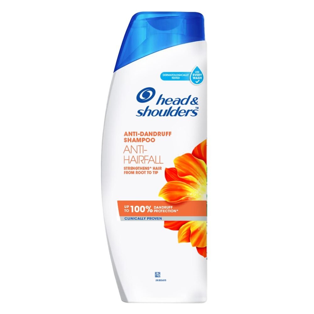 Head and Shoulders Anti Dandruff Shampoo, Anti Hairfall, 340 ML