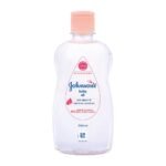 Johnson's Baby Oil with Vitamin E, Non-Sticky for easy spread and massage, 200ml