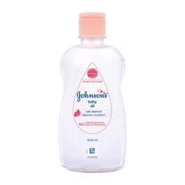 Johnson’s Baby Oil with Vitamin E, Non-Sticky for easy spread and massage, 200ml