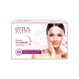 Lotus Herbals Radiant Bridal Glow Rose Oil + Gold Single Facial Kit 57gm