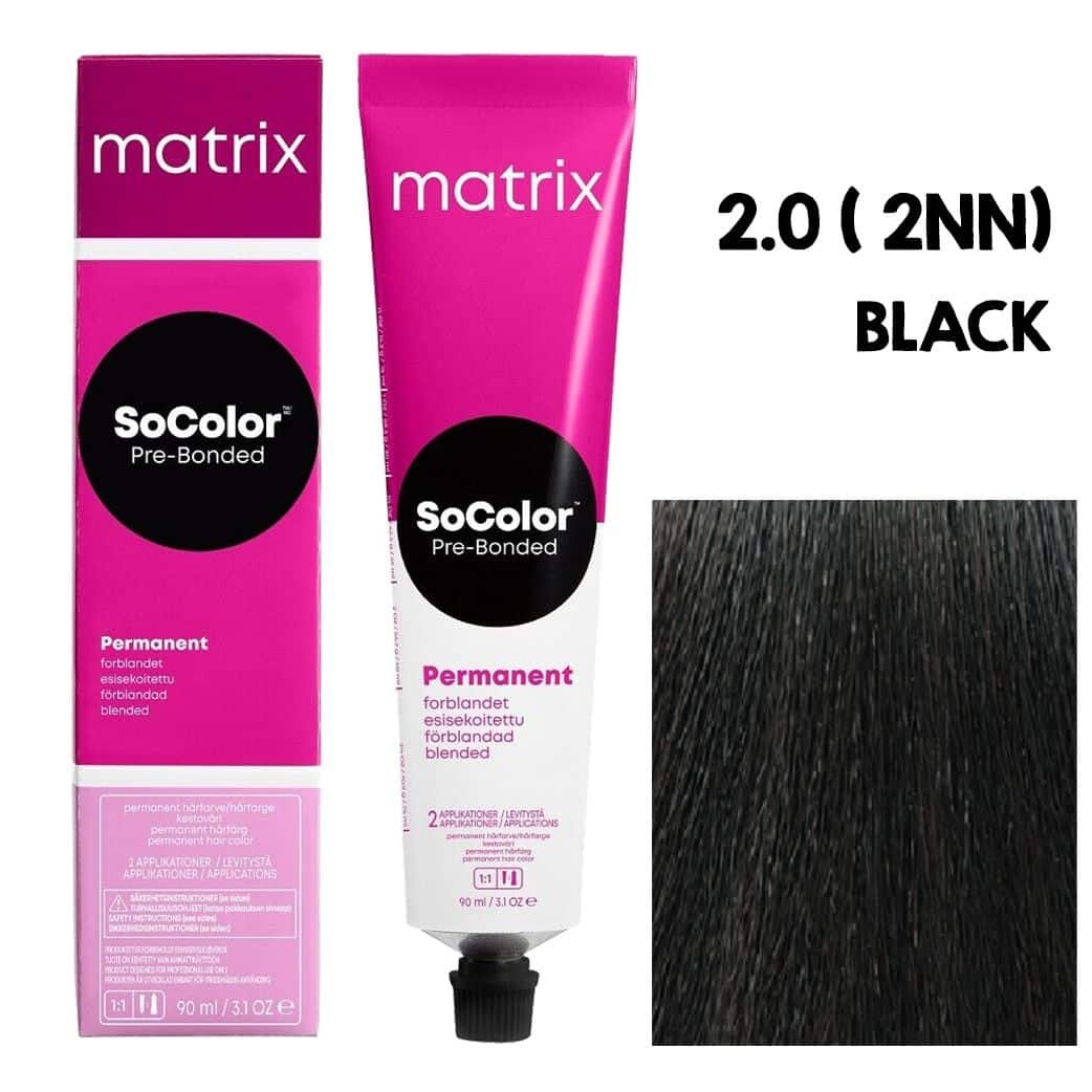 Matrix SOCOLOR 2.0 2NN, Black 90ML