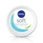 NIVEA Soft Light Moisturizer For Face, Hand & Body, Instant Hydration, Non-Greasy Cream With Vitamin E & Jojoba Oil, 100ml