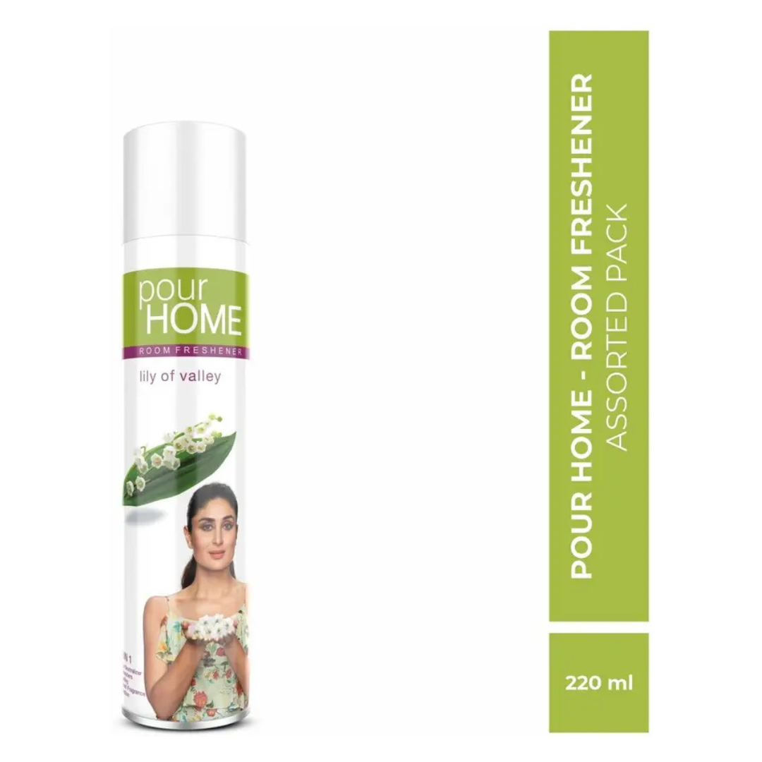 POUR HOME Lilly Spray Lily of Valley Room Freshener  (220 ml)