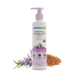 Mamaearth Rosemary Anti-Hair Fall Shampoo with Rosemary & Methi Dana for Reducing Hair Loss & Breakage – 250 ml