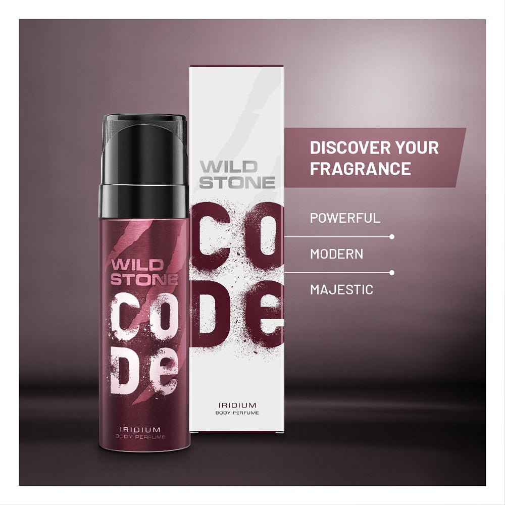 Wild Stone CODE Iridium Body Perfume 120 ml