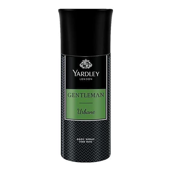 Yardley London Gentleman Urbane Male Deodorant Spray 150 Ml With London Gentleman Urbane Compact Perfume 18 Ml