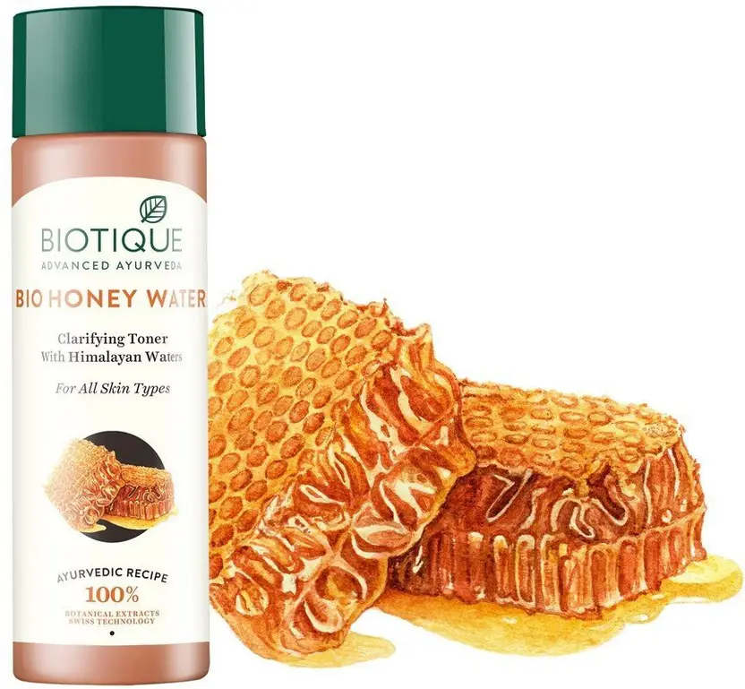 120 bio honey water clarifying toner 120ml biotique original imaftnsjntjtsukk