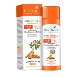 Biotique Bio Sandalwood Sunscreen Ultra Soothing Face Lotion, SPF 50+ 190ml