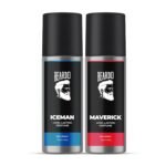 Beardo Iceman Maverick Deo Spray Combo | Pack of 2 x 150ml