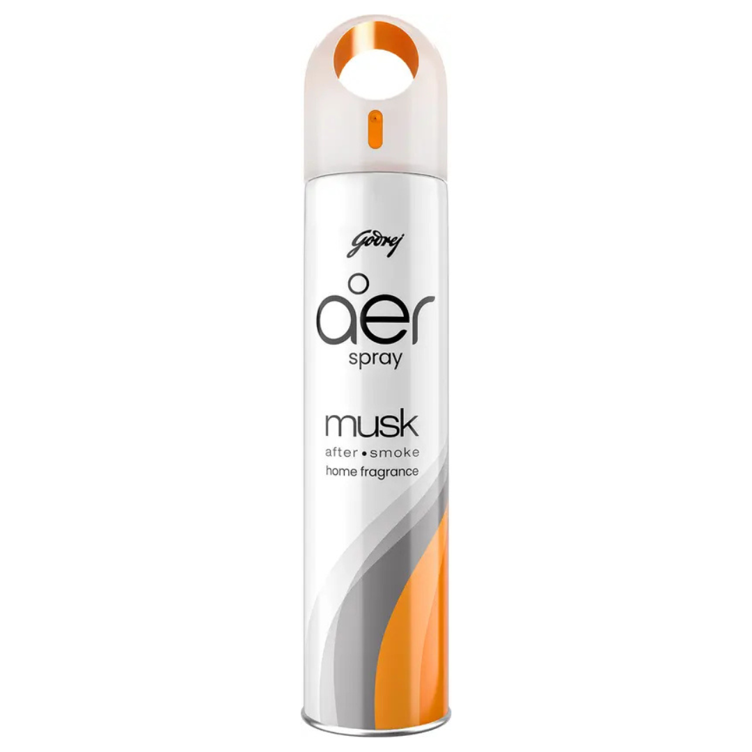Godrej Aer Room Freshener – Musk After Smoke Spray Musk After Smoke 220ml