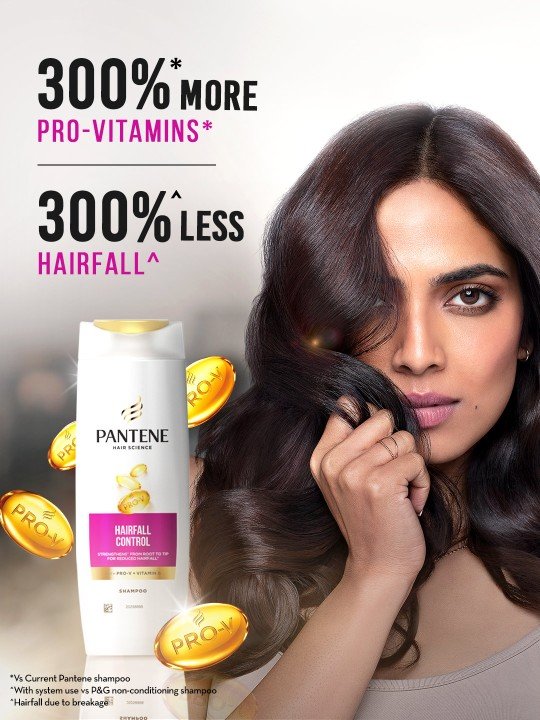 b59253f0 c859 466a 8f77 7c476b4bc7461701936949247 Pantene Hair Science Hairfall Control Shampoo with Pro Vitam 7