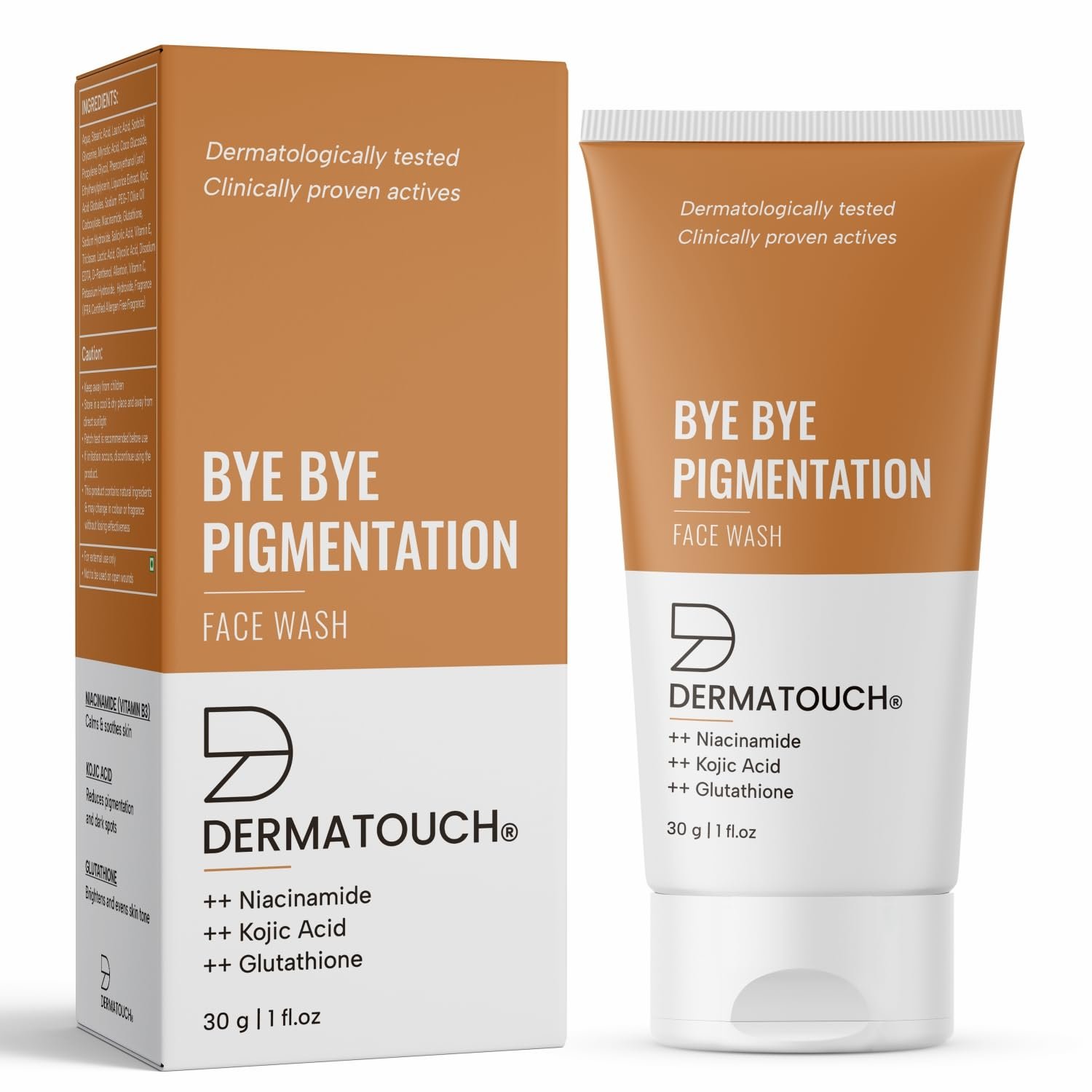 DERMATOUCH Bye Bye Pigmentation Face Wash – 30g
