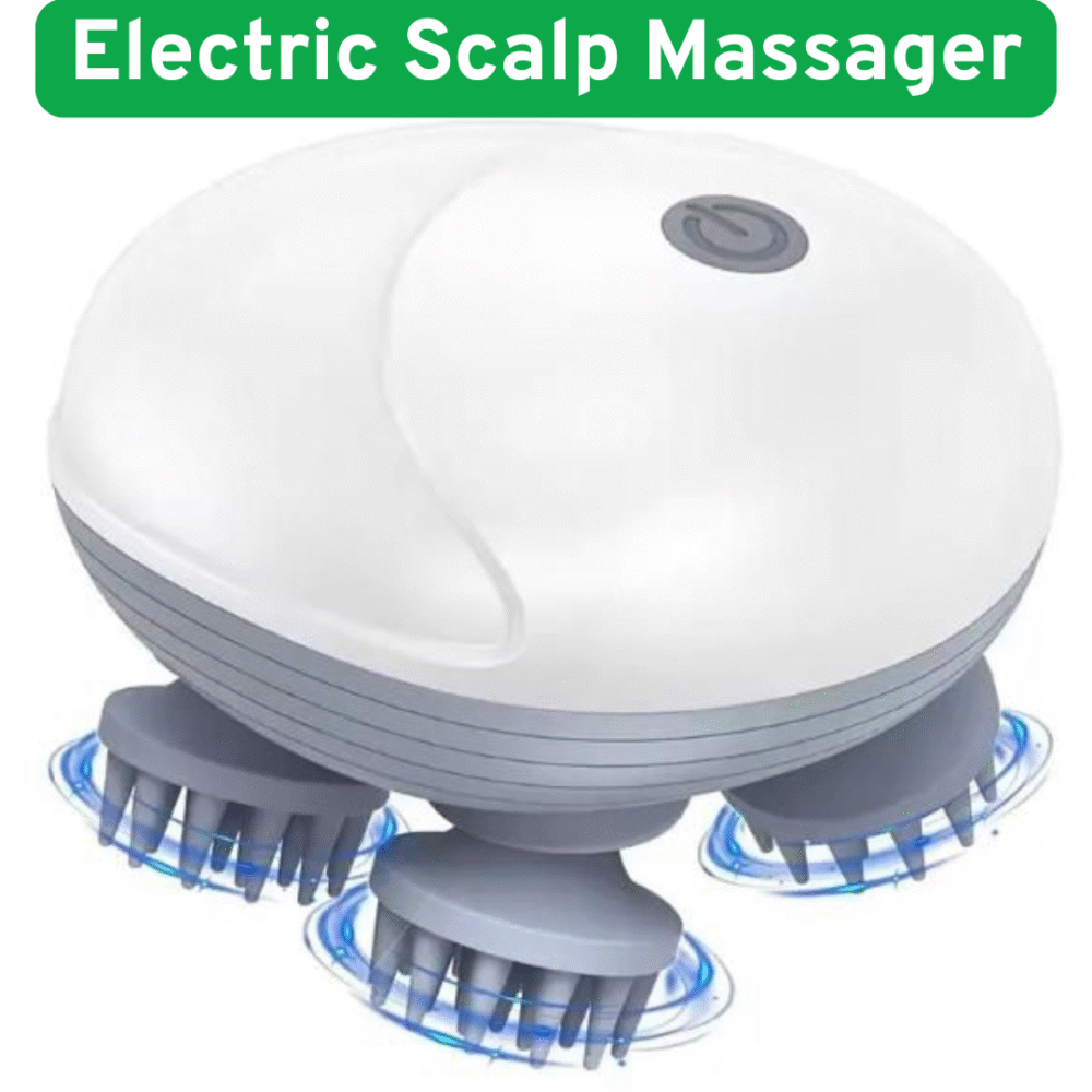 Buy Electric Scalp Massager for Hair Growth & Stress Relief – Wireless & Waterproof | DialKariyana