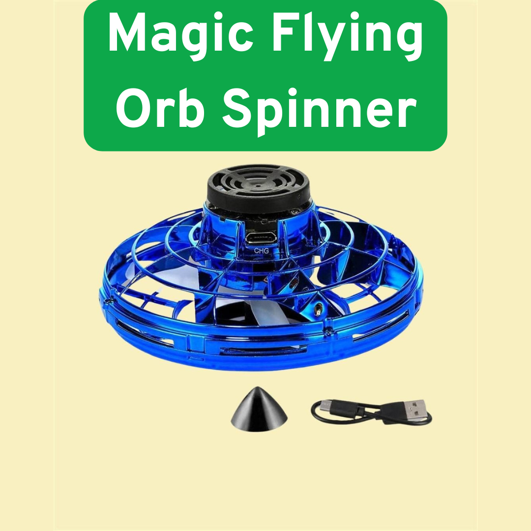 Buy Magic Flying Orb Spinner Toy – Hand-Controlled LED Flying Ball | DialKariyana