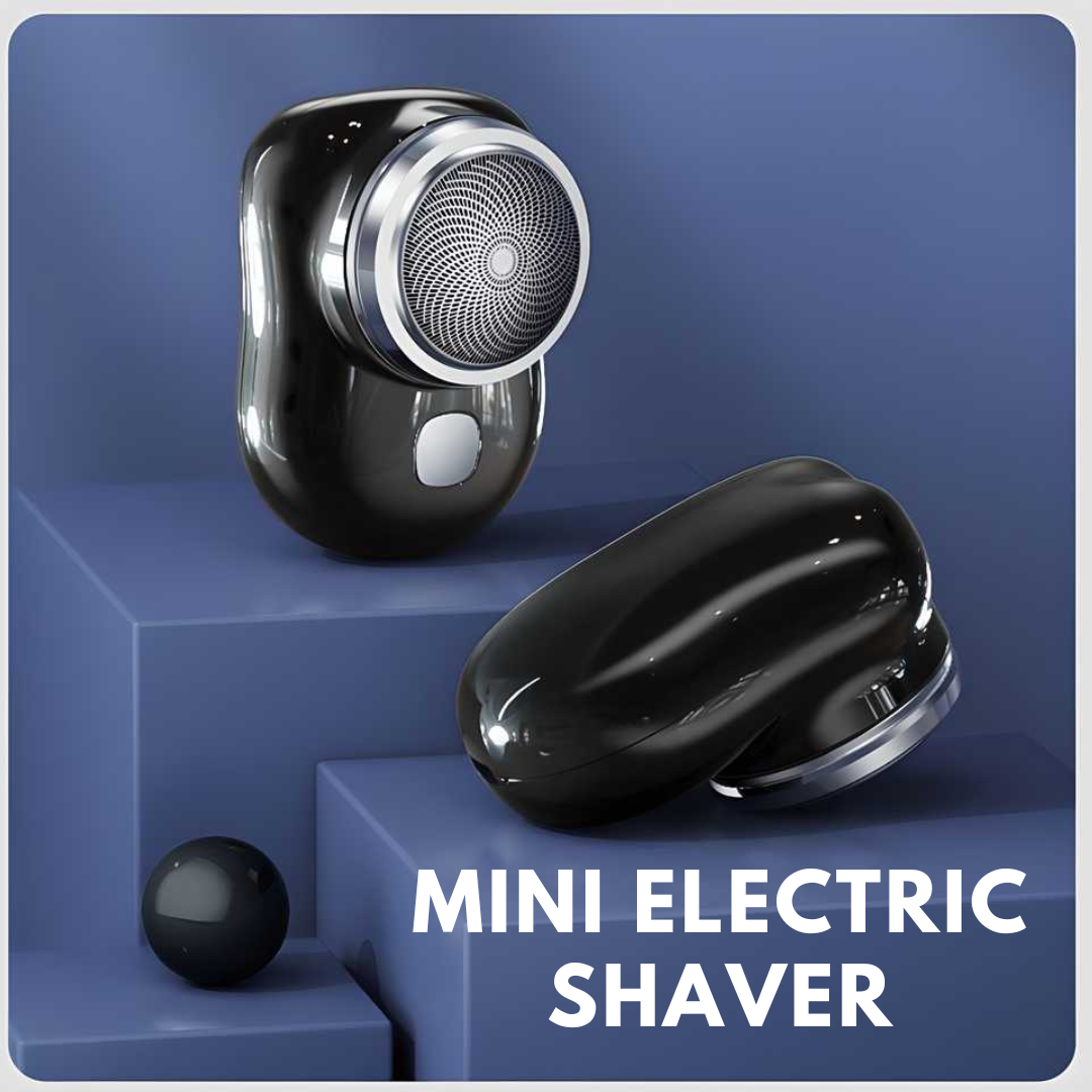 Mini Electric Shaver – Compact, USB Rechargeable Beard & Facial Hair Trimmer